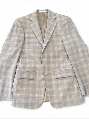 Calvin Klein Plaid Blazer
